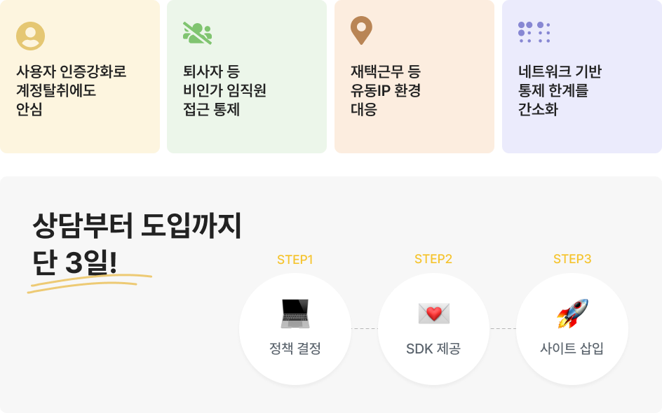 엑소스피어 제로 트로스트 SDK 도입 기대효과